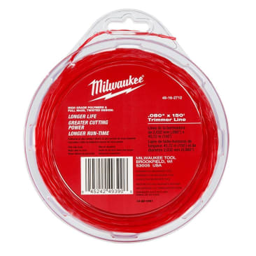 MILWAUKEE 49-16-2712 0.08IN X 150FT TRIMMER LINE