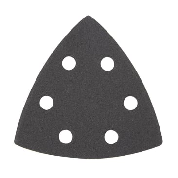 MILWAUKEE 49-25-2180 3-1/2 180 GRIT TRIANGLE SANDPAPER 6PK