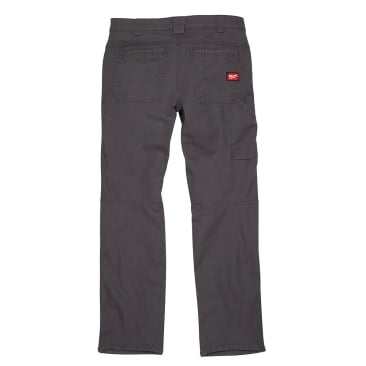 MILWAUKEE 701G-3434 HEAVY DUTY FLEX WORK PANTS GRAY 34X34