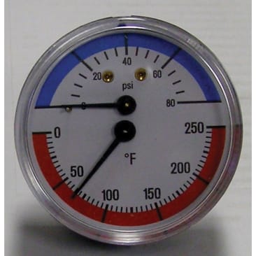 NTI 65118685 PRESSURE/TEMPERATURE GAUGE