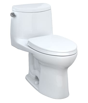 TOTO MS604124CEFRG#01 ULTRA MAX II ELONGATED RIGHT-HEIGHT 1PC WATER CLOSET COTTON