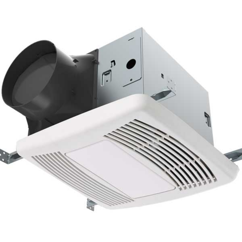 CFM TF80L 4" & 6" Tranquil Bathroom Fan w/ Light 80CFM