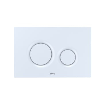 TOTO YT930#WH BASIC ROUND PUSH PLATE WHITE