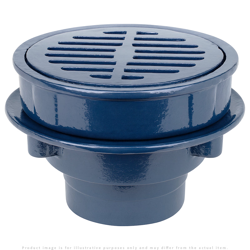 Z555-Zurn-8-Inch-Heavy-Duty-Floor-Drain-with-Deep-Anti-Tilt-Grate-IMG-1