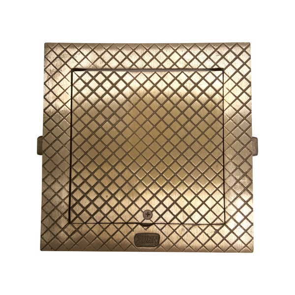 Zurn ZAB1461 Square Hinged Floor Access Panel - Bronze