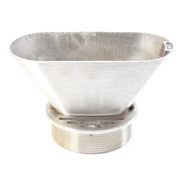 Zurn ZN400-BF Round Nickel Bronze Floor Drain Strainer with Oval Funne