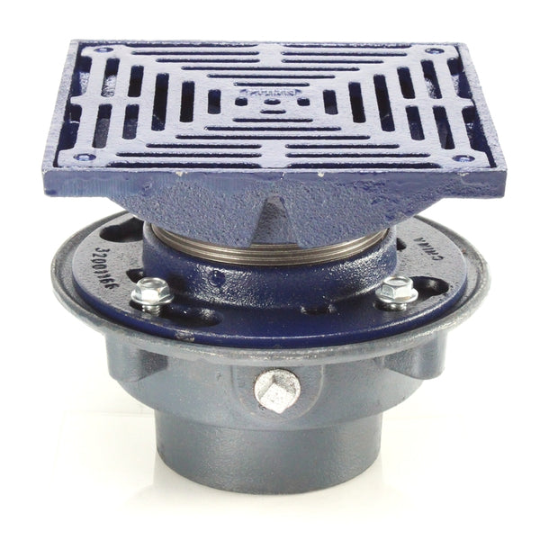 Ｊ.ディーン Zurn ZX415-8Y Heavy-Duty Floor Drain w/ 8