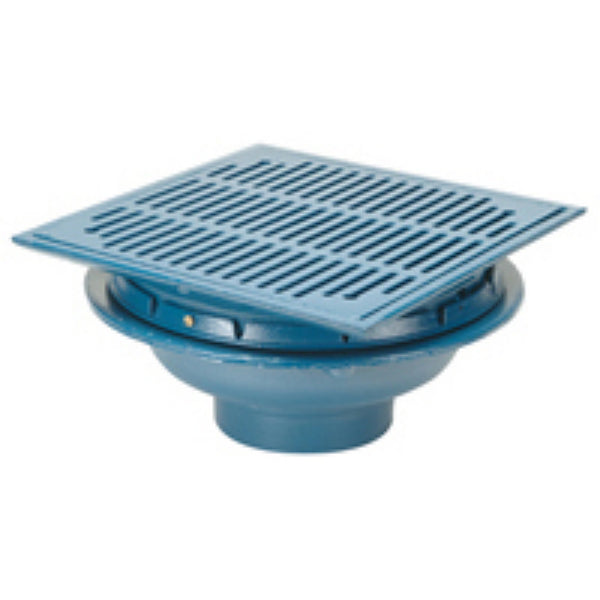 もんぶらん Zurn Z415-S Floor Drain with Cast Iron Hub Funnel