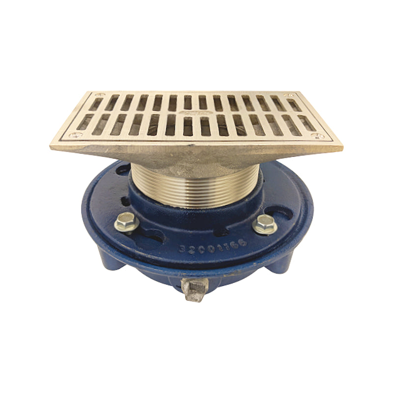 Zurn-ZN415-17J-Floor-Drain-with-5_x17_-Medium-Duty-Rectangular-Strainer-IMG-1