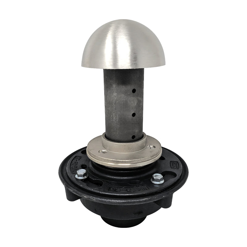 Zurn Z350 | ZB350 | ZN350 Planting Area Drain, Bronze Dome, Stainless Standpipe, Adjustable w/ Clamp Collar