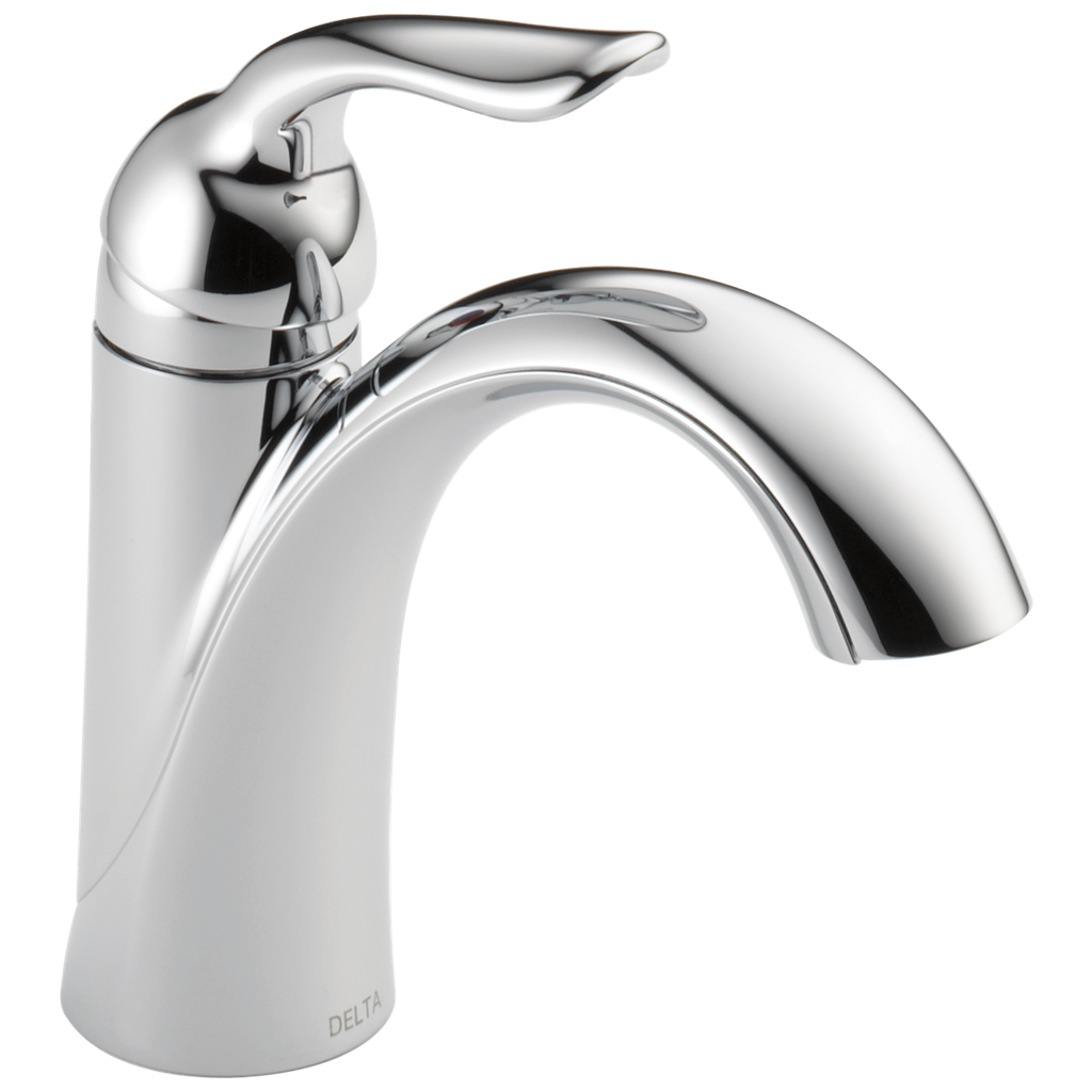 Delta Delt538Mpudst Lahara Chrome S/L 1-Hole Lav Faucet