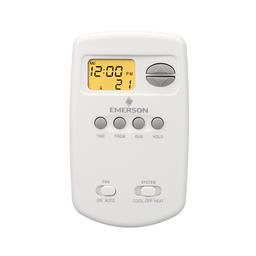 1E78-151 WHITE RODGERS THERMOSTAT 32-105F MV-30V HEAT/COOL BATTERY PROGRAMMABLE VERTICAL WHITE DIGITAL