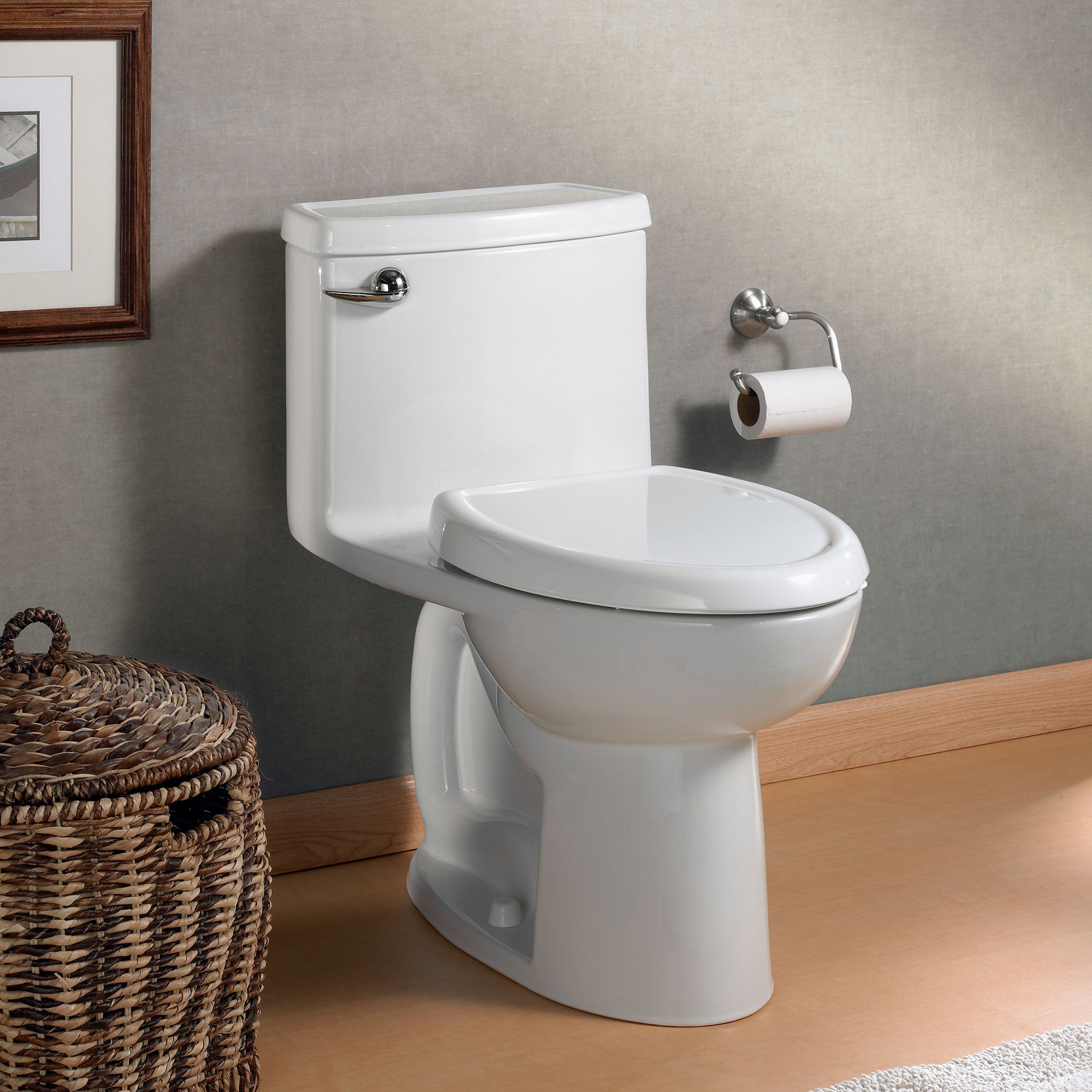 AMERICAN STANDARD COMPACT CADET3 FLOWISE 1 PC TOILET WHITE (2403128.02)