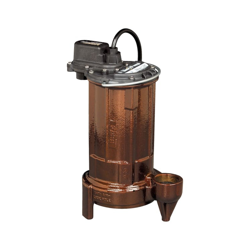 Liberty 290-2 Submersible Sump Pump – 3/4 HP, 115V, 25ft Cord, Manual