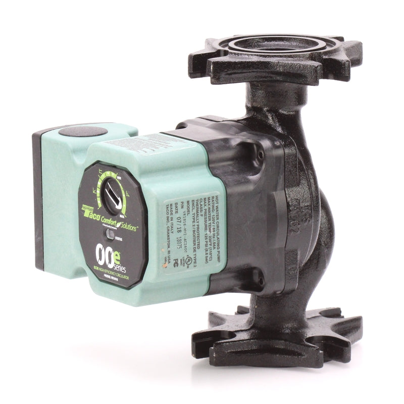 Taco 0018E-2F4 ECM Cast Iron High-Efficiency Circulator Pump