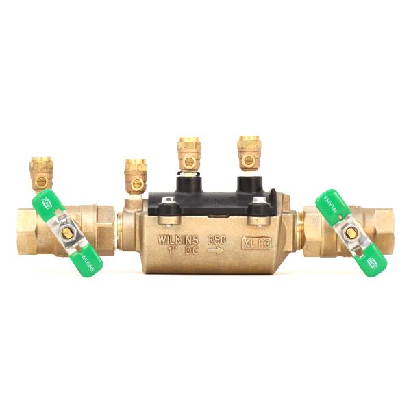 Zurn Wilkins 1-350XL 1" DCVA Double Check Valve Assembly Backflow Preventer Lead-Free