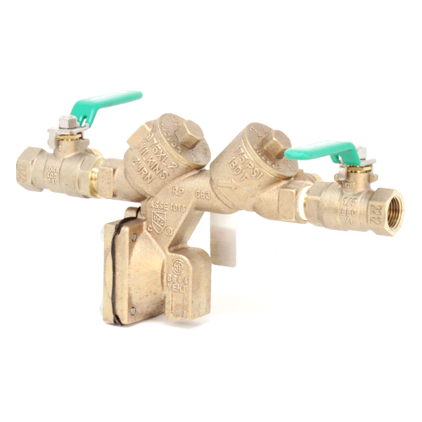 Zurn Wilkins 12-975XL2 1/2" Reduced Pressure Principle Assembly Backflow Preventer Lead-Free