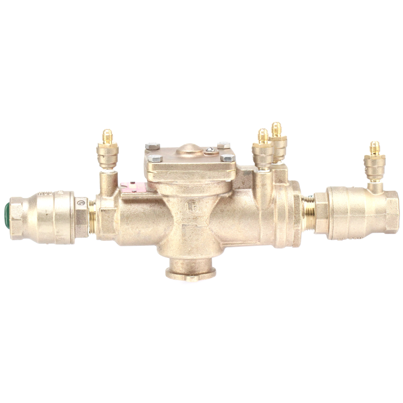 Watts LF009M2-QT 1" Lead Free Reduced Pressure Zone Backflow Preventer Assembly 0391004