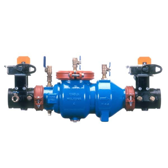 Zurn Wilkins 4-350ABG 4" Double Check Valve Assembly (DCVA) Supervised Grooved Butterfly Valves Lead-Free