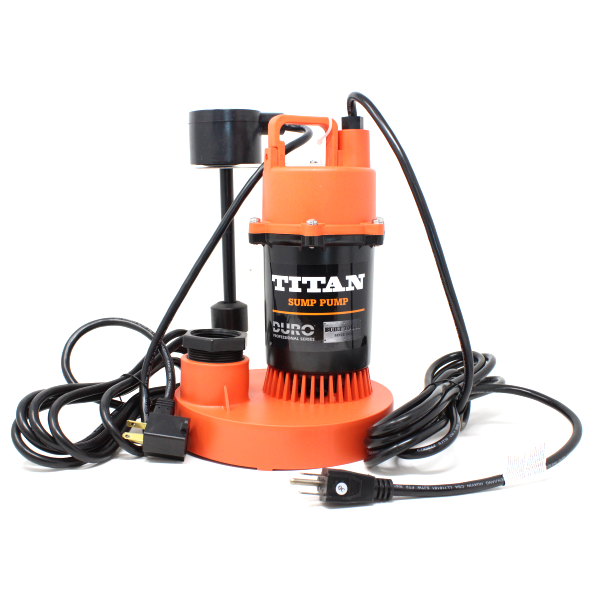 DURO 8094 DSB250V TITAN Basement Submersible Sump Pump 1/3 HP DURO 8094 DSB250V TITAN Basement Submersible Sump Pump 1/3 HP