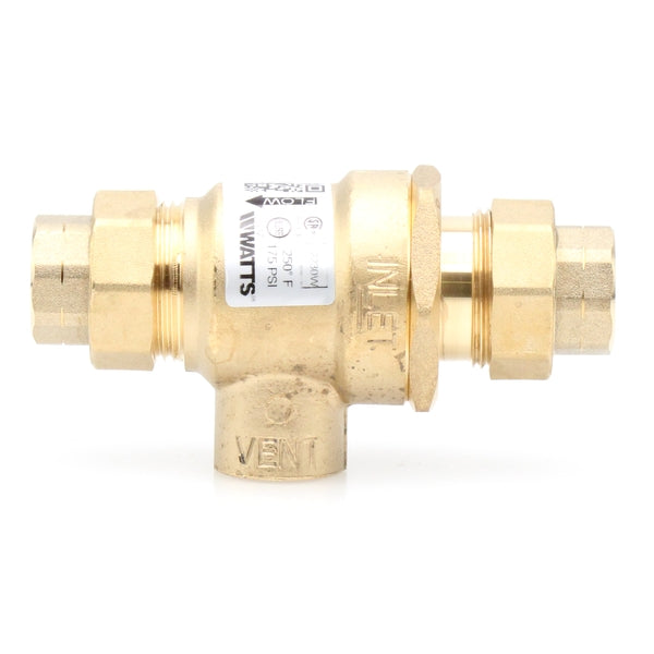 Watts 9DM3-1/2-M3 0061935 1/2" Bronze Dual Check Valve Backflow Preventer