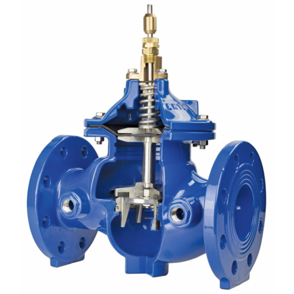 MIFAB BEECO ACV4.00-PR 4" Flanged Pressure Reducing Automatic Control Valve Reduced Port