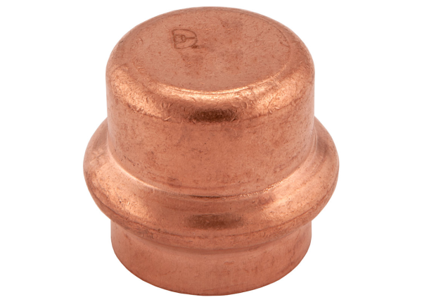 BMI 1-1/2" Wrot Copper Press-Fit Cap Fitting Item 47508 