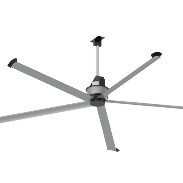 CFM CMX-10-BK-001 Comfort Max HVLS Ceiling Fan, 10’ Diameter Blade Kit, Anodized Aluminum Finish