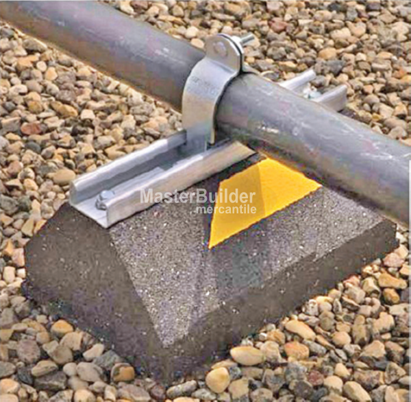 C-PORT C Series Rubber Roof Support with 13/16" Galvanized Steel Channel
