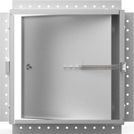 Acudor Ceiling & Wall Fire Rated Prime Coated Steel Access Door with Drywall Taping Bead