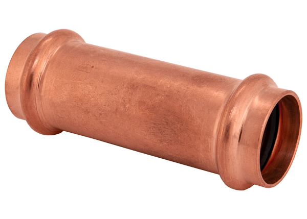 BMI 3/4" Wrot Copper Press-Fit Long Repair Coupling Fitting Item 47085 