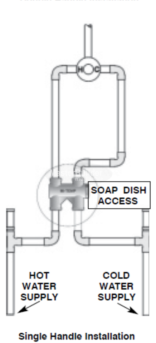 Mifab MI-TEMP-NPB Automatic Pressure Balance Valve