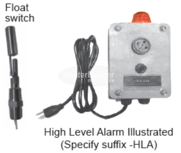 Mifab XL-MI-G-PL-750 Options (Below Grade)