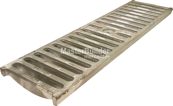 Zurn P6-GDE 6" Wide Galvanized Ductile Iron Slotted Grate Class E