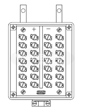 Zurn P6000-MJ Low Voltage Mini Junction Box