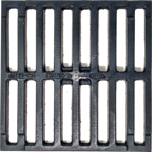 Zurn P611-GRATE Z611 Series Replacement Cast Iron Slotted Grate, Casting Number 46121-001