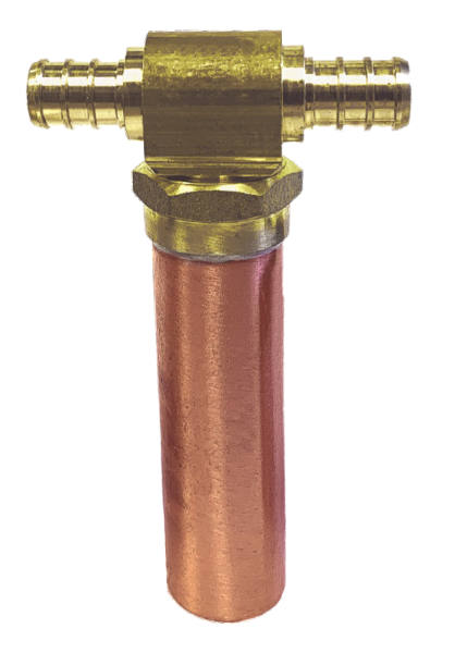 BMI 31274 1/2" PEX TEE Hammer Arrester - Lead Free (Package Quantities)