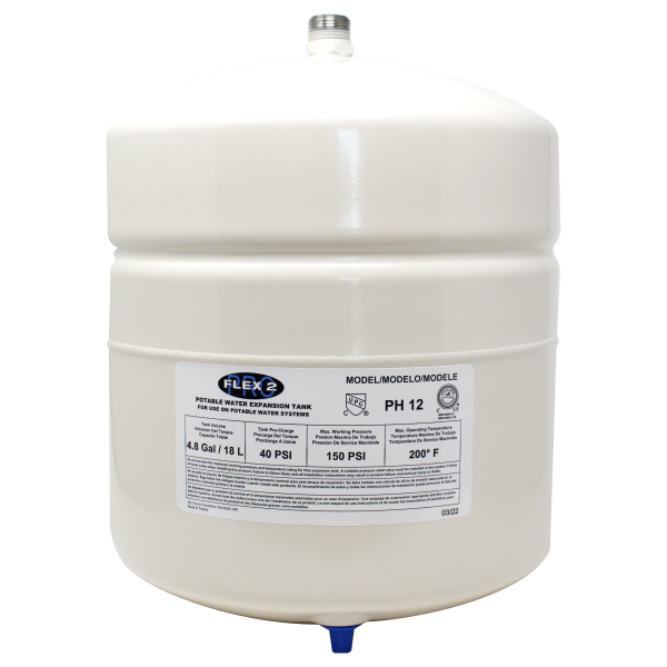 Flexcon PH12 Thermal Expansion Tank 4.8 Gallons - 3/4" Connection