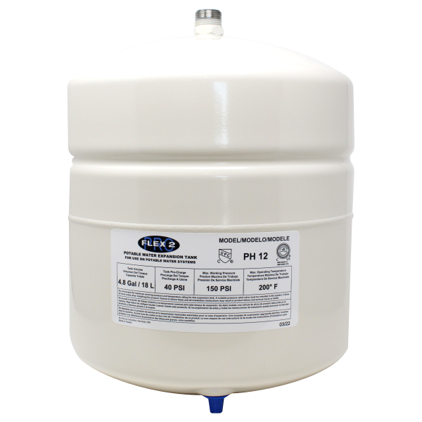 Flexcon PH25 Thermal Expansion Tank Gallons 3/4 Connection