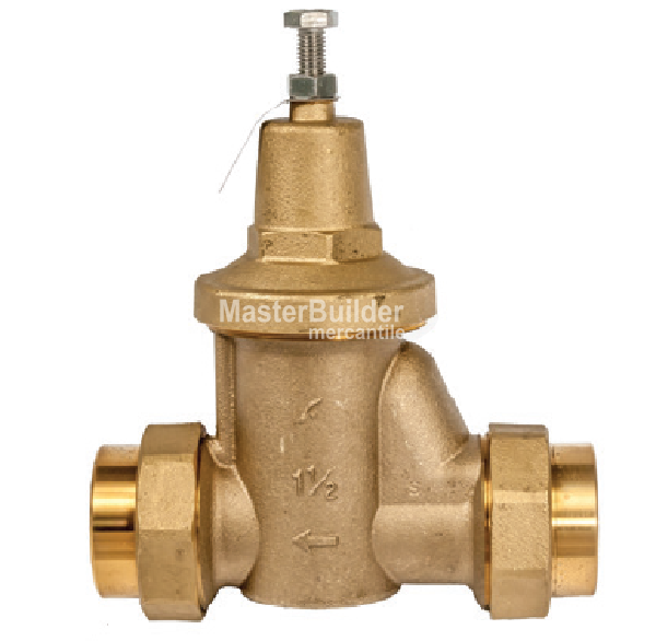 MIFAB BEECO PRV-DU-IPS-C-LL Water Pressure Reducing Valves, Double Union, Threaded Female Inlet and Outlet