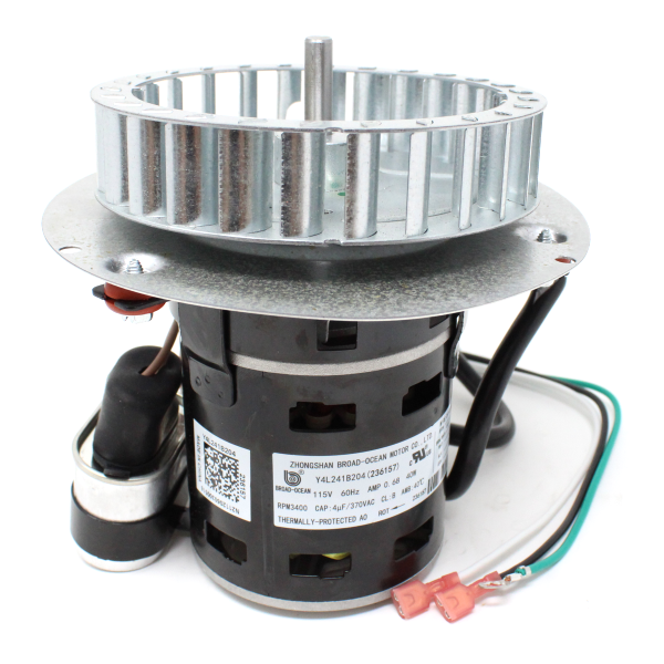 REZNOR 1036170 Unit Heater Venter Assembly, Motor & Wheel, 115V - Y4L241B204