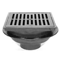 Zurn Z610-H 12" Square Heavy-Duty Drain with Hinged Grate IMG 3