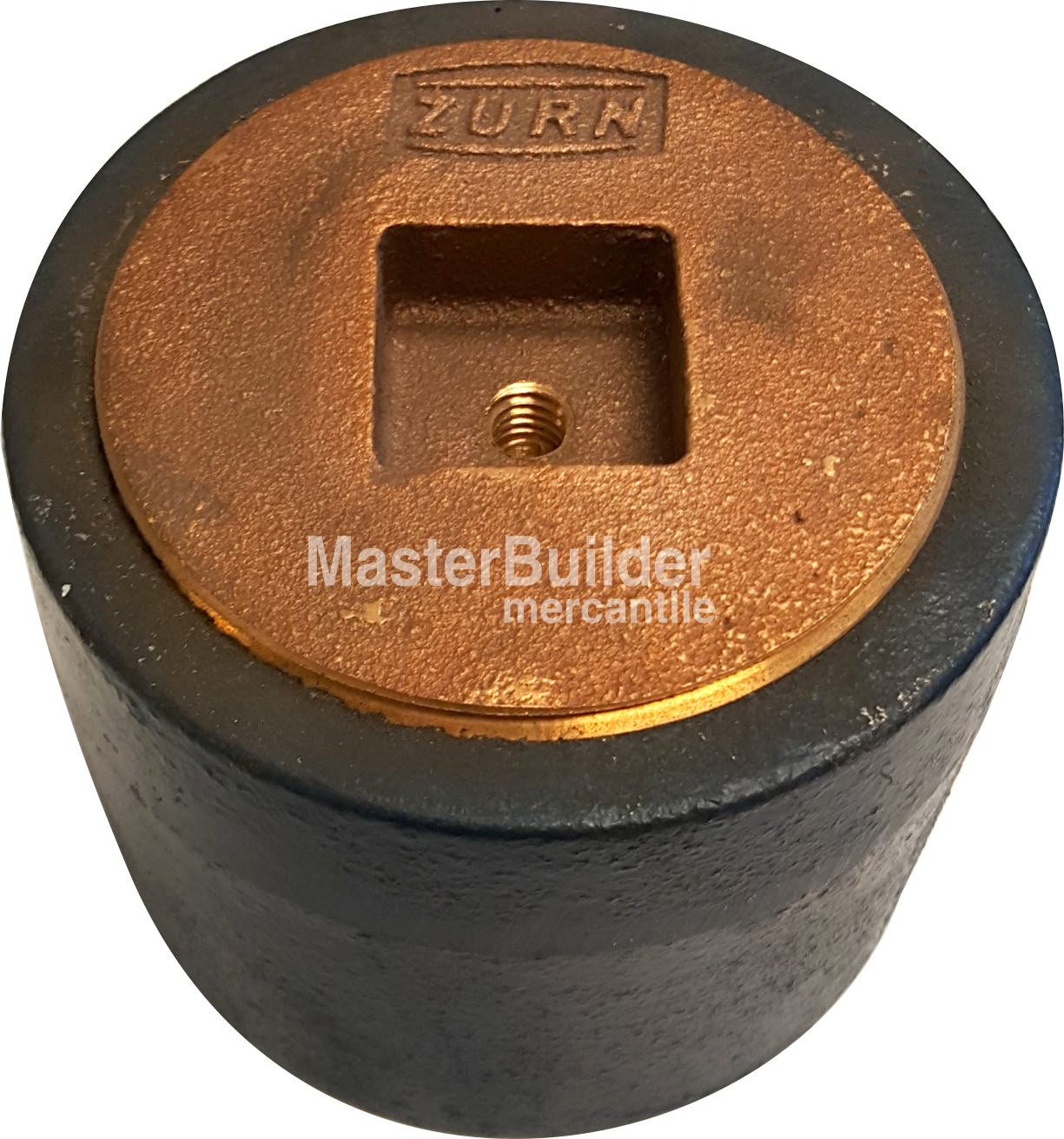 Zurn Z1440-BP Floor Cleanout with -BP Bronze Countersunk Plug