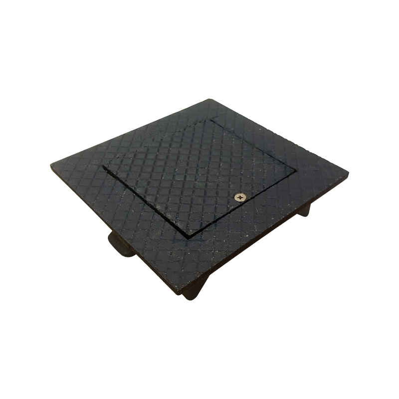 Zurn Z1461 Square Hinged Floor Access Panel, Cast Iron, Bronze or Nick