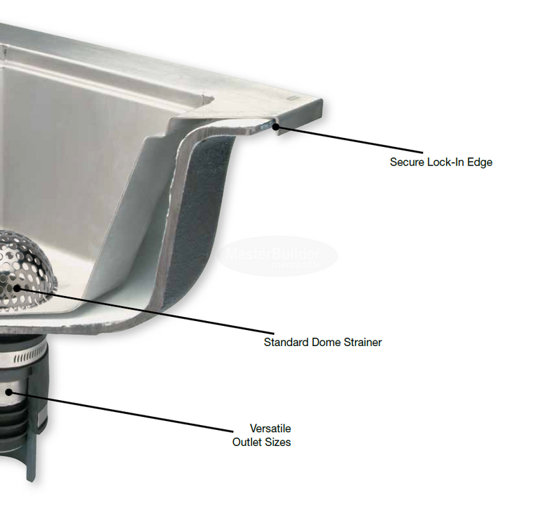 Zurn Z1901-RL 12" X 12" X 8" Replacement Floor Sink Liner Stainless Steel