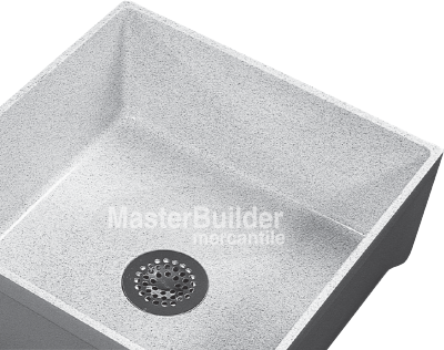 Zurn Z1996-24 24" x 24" x 10" Mop Service Basin Molded High Density Composite Basin