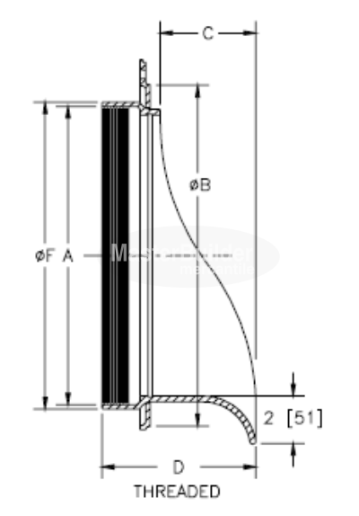 Zurn Z199 Bronze Downspout Nozzle