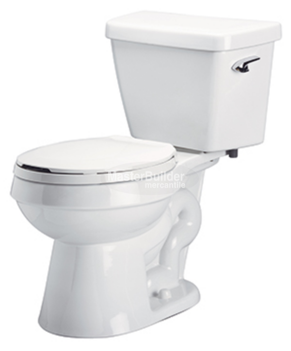 Zurn Z5545-K EcoVantage® High Efficiency, 1.28 GPF, Round Front, Siphon Jet Toilet