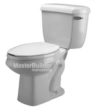 Zurn Z5577 Dual Flush Pressure Assist, Round Front, Two-Piece Toilet