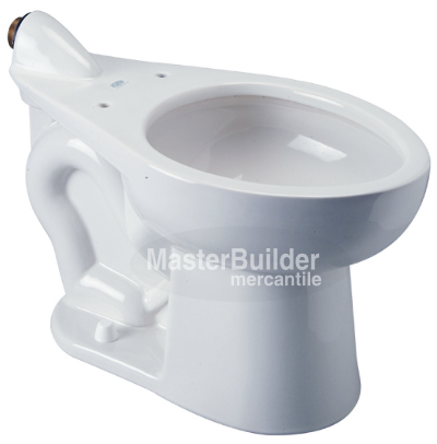 Zurn Z5667-BWL HET Elongated Floor Mounted ADA Height EcoVantage® Back Spud Flush Valve Toilet